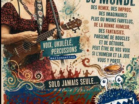 Concert Cil.C : chants du Monde à la Librairie-Café l'Autre Rive à Berrien.