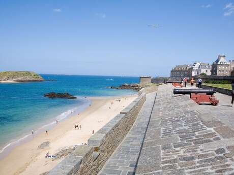 Saint-Malo accessible : les remparts Parcours 1