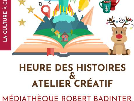 Heures de Histoires Noël & atelier créatif