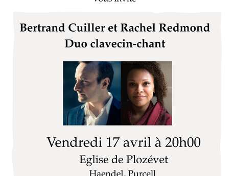 Concert duo Bertrand CUILLER & Rachel REDMONT