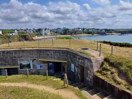 Visite d'un Blockhaus au Pouldu