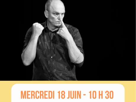 Spectacle Même pas vrai !? / Pierre Delye Spectacle Même pas vrai !? / Pierre Delye