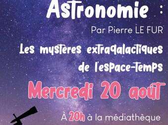Conférence en astronomie