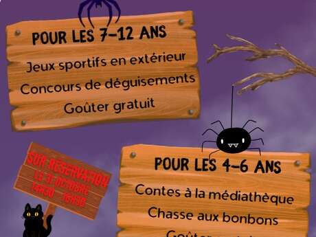 Animations pour Halloween