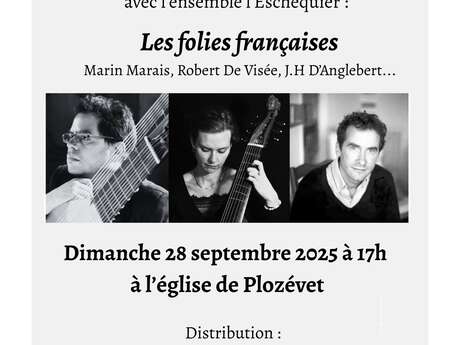 Concert de musique baroque - L'ensemble L'Eschéquier