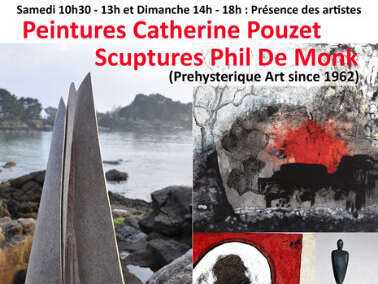 ...Un Aller Pour SHAMBOUL  Peintures Catherine POUZET  Sculptures Phil De Monk
