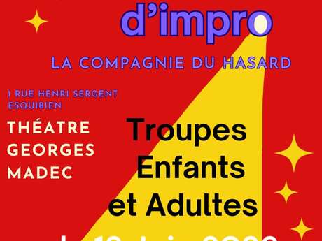 Spectacle théâtre d'improvisation