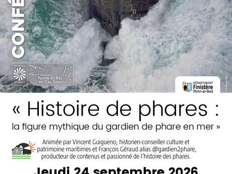 Conférence  « Histoires de phares : la figure mythique du gardien de phare en mer