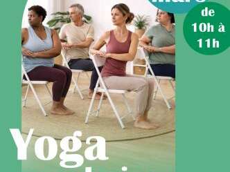 Yoga sur chaise