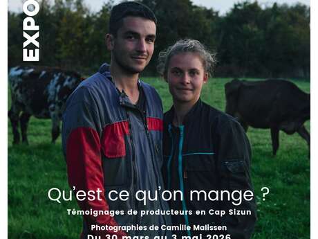 Exposition "Qu'est ce qu'on mange ?" Photographies de Camille Malissen