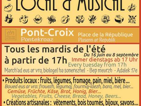 Marché Bio Local et Musical Marché Bio Local et Musical