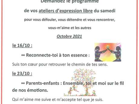 Anim'toi - Le coeur, le corps et l'esprit - "Parents-Enfants" Anim'toi - Le coeur, le corps et l'esprit - "Parents-Enfants"