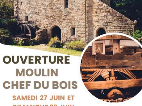 Journées du Patrimoine de Pays et des Moulins - Moulin Chef du Bois