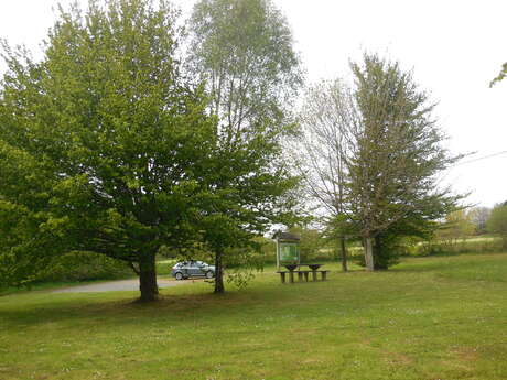 Aire du site de l'hôpital