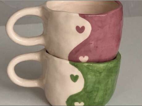Créez votre duo de tasses avec Chloe de l'Atelier Supernova