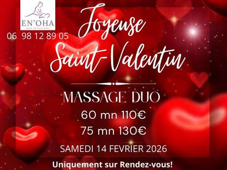 Moment détente Saint-valentin avec EN'OHA