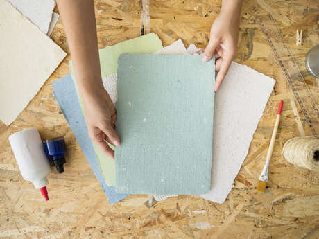 Atelier fabrication de papier