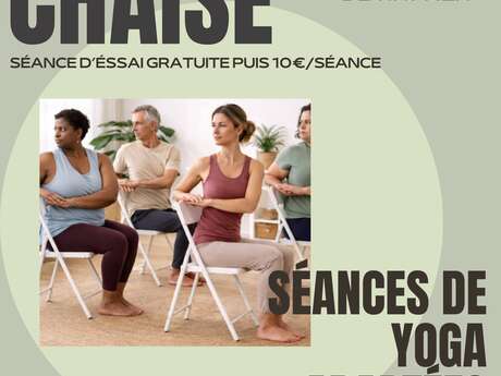 Séances de Yoga sur chaise