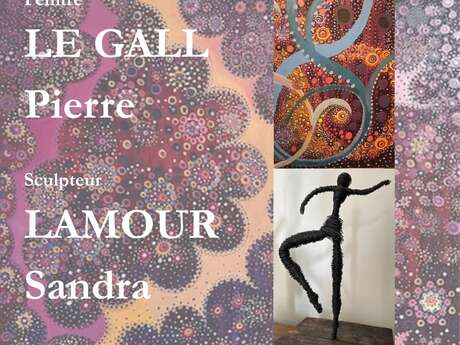 Exposition Pierre Le GALL et Sandra LAMOUR