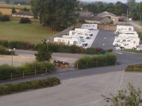 Aire de services de Saint Benoit Des Ondes