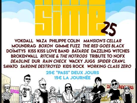 Millésime 2025 - Concerts de la scène Rock de Douarnenez