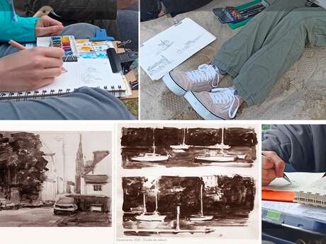 Atelier "Carnet de voyage" / Croquis urbain