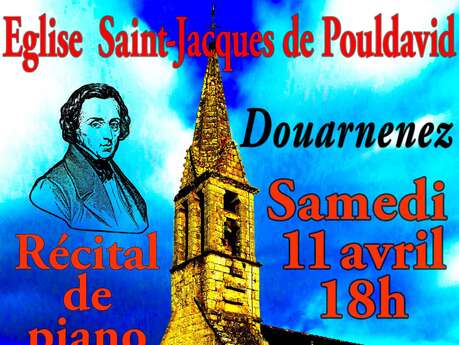 Récital de piano, Chopin en l'église St Jacques de Pouldavid