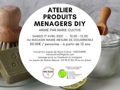 Atelier - Produits ménagers Atelier - Produits ménagers