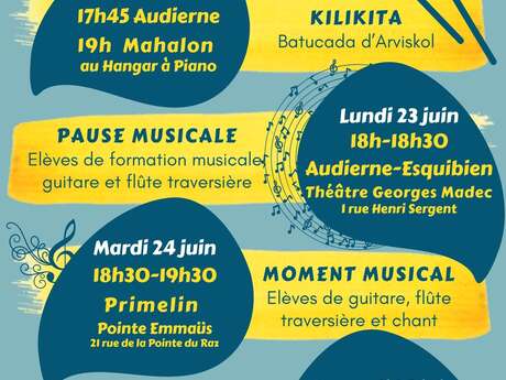 Juin en musique avec ARVISKOL