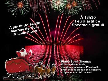 Féeries de Noël et Feu d'artifice à Bénodet !