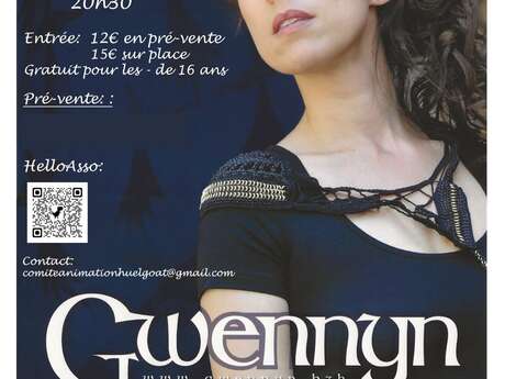 Concert de Gwennyn au Parc de la Roche Verte à Huelgoat