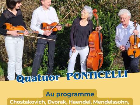 Concert du Quatuor Ponticelli