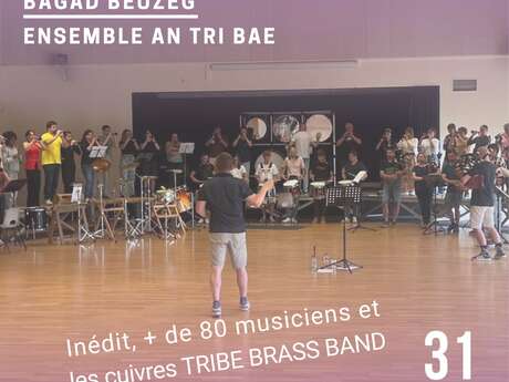 Répétition publique Bagad Beuzeg - Collectif An Tri Bae