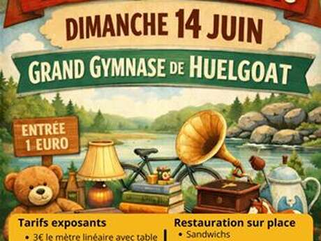 Vide-grenier à Huelgoat