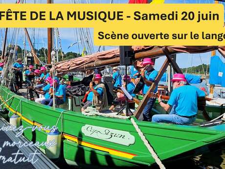 Fête de la musique - Scène ouverte sur le langoustier