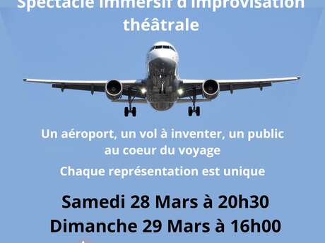 Spectacle Immersif d'improvisation "Embarquement Immédiat"