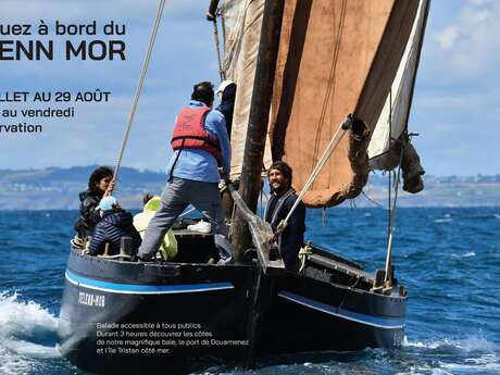 Sortie en mer avec la chaloupe Telenn Mor