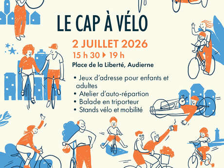 Le Cap à vélo : ateliers, jeux, stands, balades,...