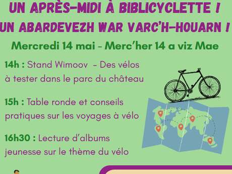 Bibliothèque de Carhaix : Animations "Un Après-Midi à Biblicyclette!!"
