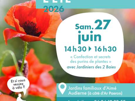 Atelier "Préparez votre jardin pour l'été"
