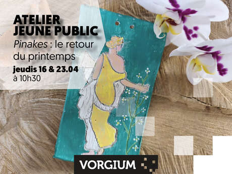 Vorgium : Ateliers enfant " Pinakes "