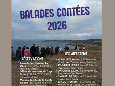Balade contée à la Pointe du Raz, avec Yann Foury