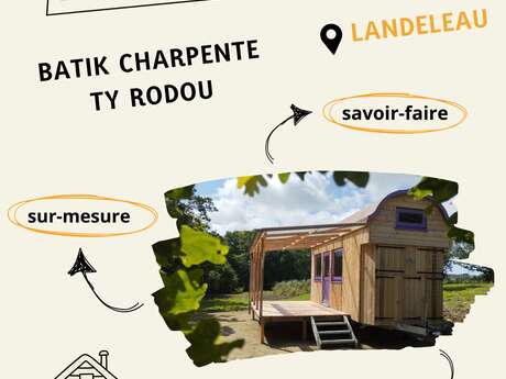 Visite guidée des ateliers Batik Charpente - Ty Rodou: Semaines du tourisme économique et des savoir-faire