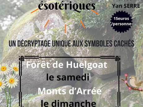 Visites Guidées Esotériques avec Yann Serre à Huelgoat et dans les Monts d'Arrée.