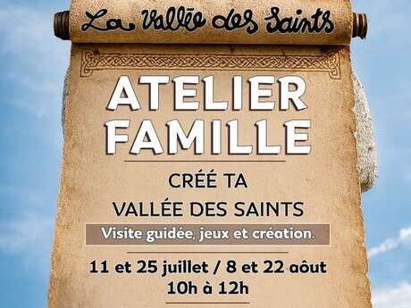 Atelier Famille - Créé ta Vallée des Saints