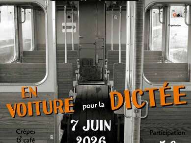 Dictée à la gare de Plougonver