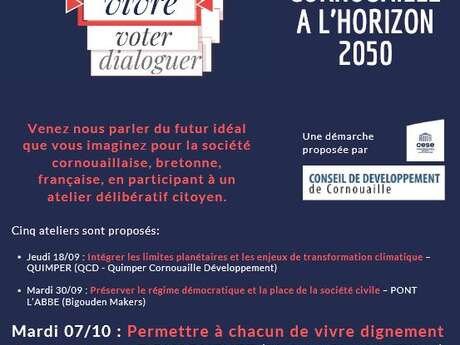 Débat : Imaginer la Cornouaille à l'horizon 2050
