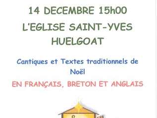 Célébration de Noël à Huelgoat