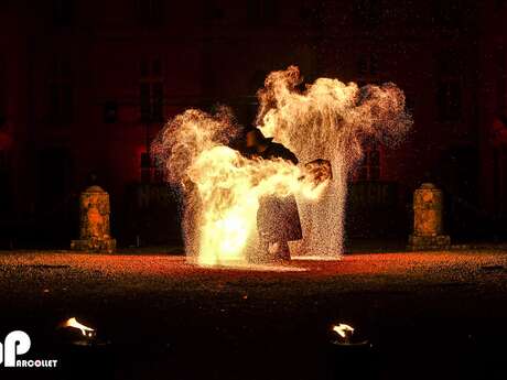 Le Goyen en lumières - Spectacle Cercle de feu