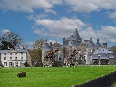 Château parc et jardins de la Bourbansais